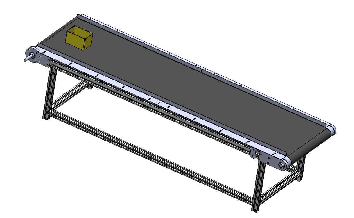 Belt Conveyor CAD Model