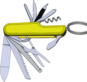 Pocket Tool CAD Model